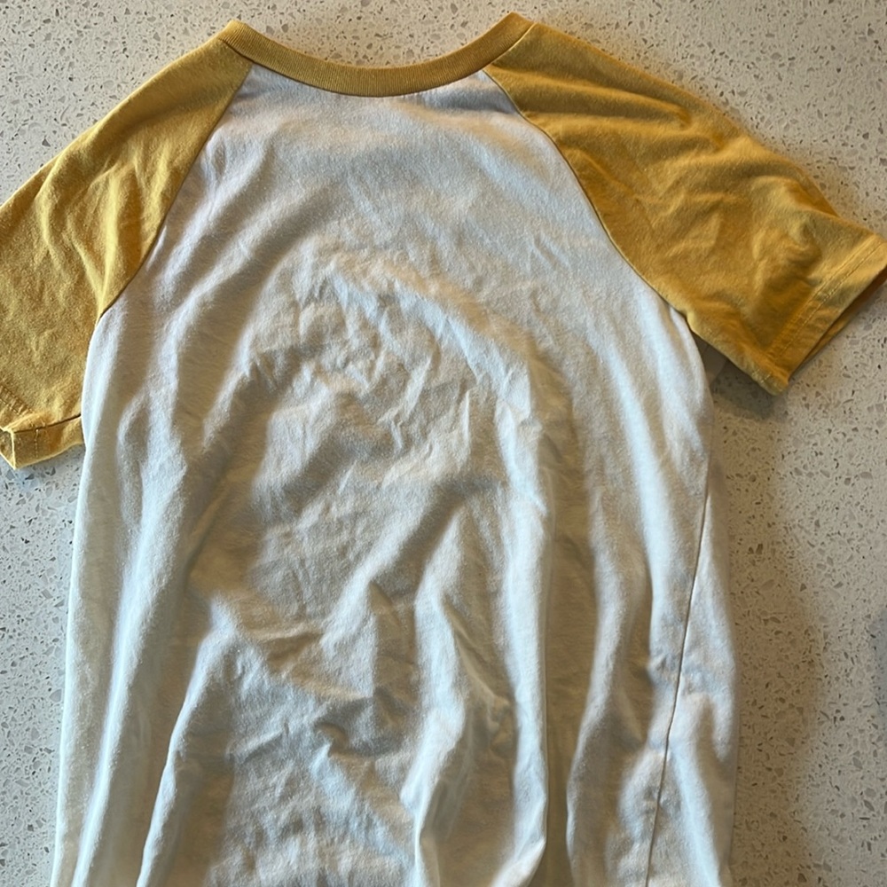 Sonoma white baseball tee small woman's